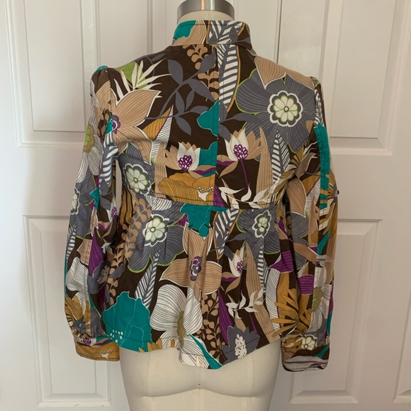 Zara mod floral jacket - Picture 2 of 5